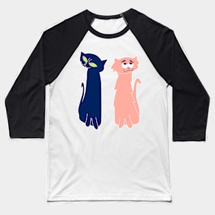 Lovely Cats - We love Cats Baseball T-Shirt